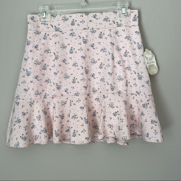 Altar'd State Dresses & Skirts - Pink floral Altar’d state mini skirt